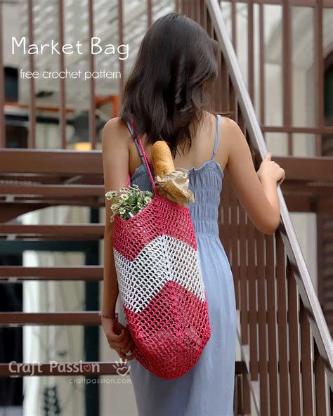 Crochet Mesh Market Bag Pattern