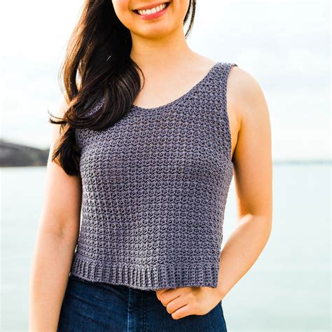Crochet Mesh Tank Top Pattern Free