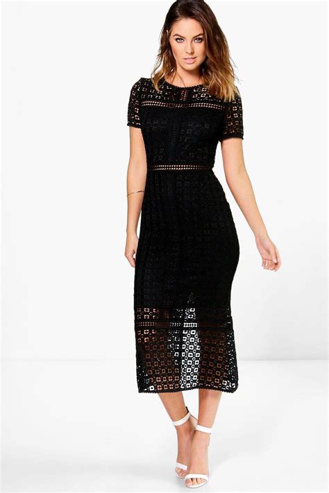 Crochet Midi Dress