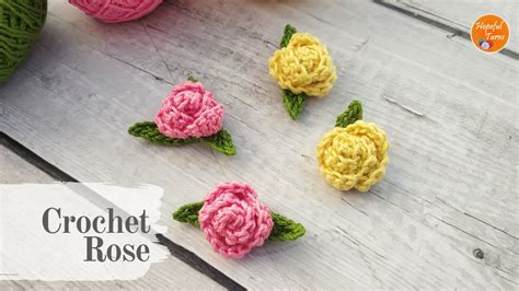 Crochet Mini Rose