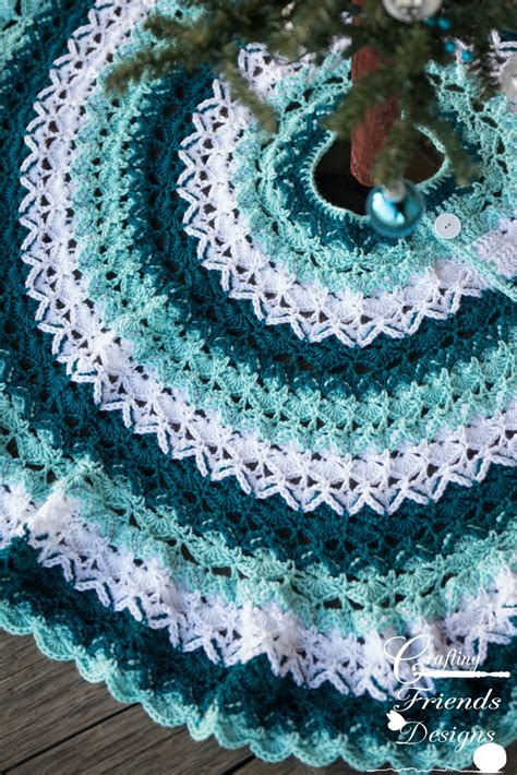 Crochet Mini Tree Skirt Pattern