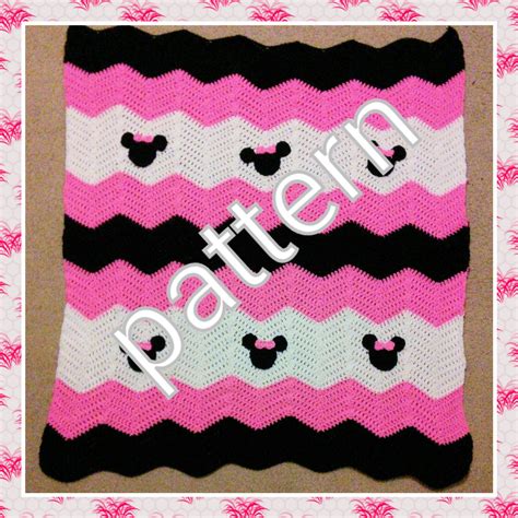 Crochet Minnie Mouse Blanket