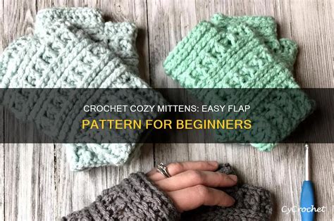 Crochet Mittens With Flap Pattern