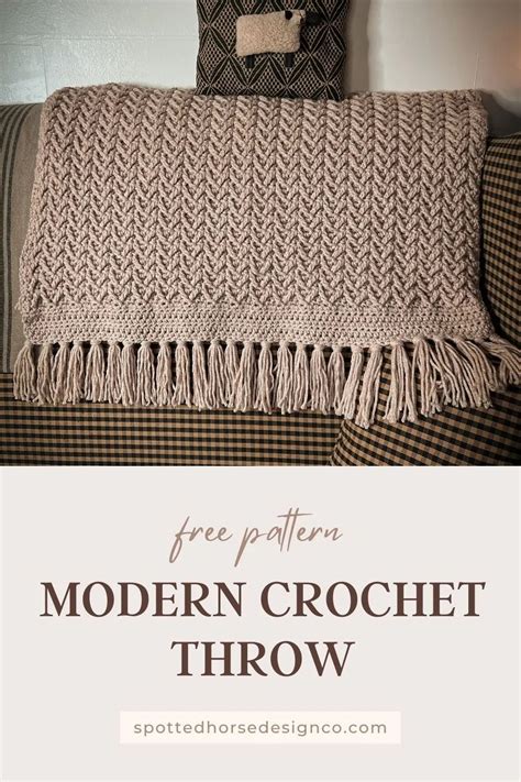 Crochet Modern Blanket