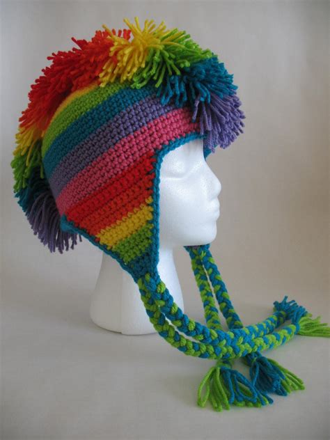 Crochet Mohawk Hat