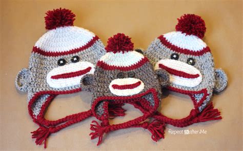 Crochet Monkey Hat