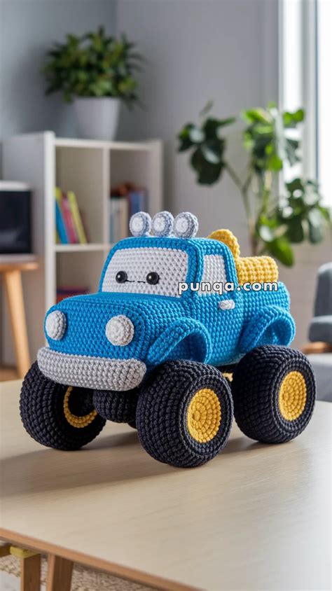 Crochet Monster Truck Pattern