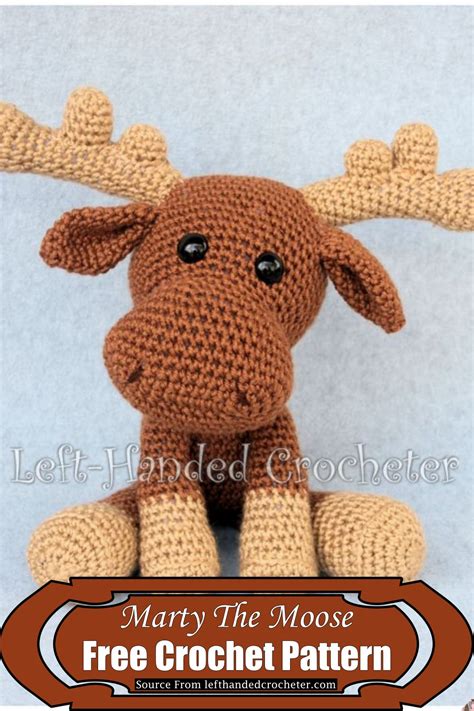 Crochet Moose Free Pattern
