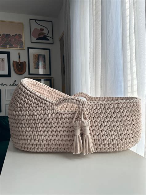 Crochet Moses Basket