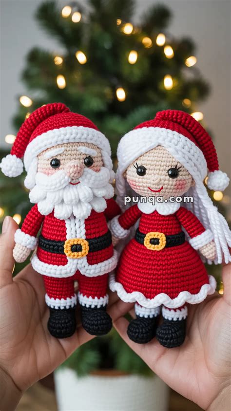 Crochet Mrs Claus Pattern
