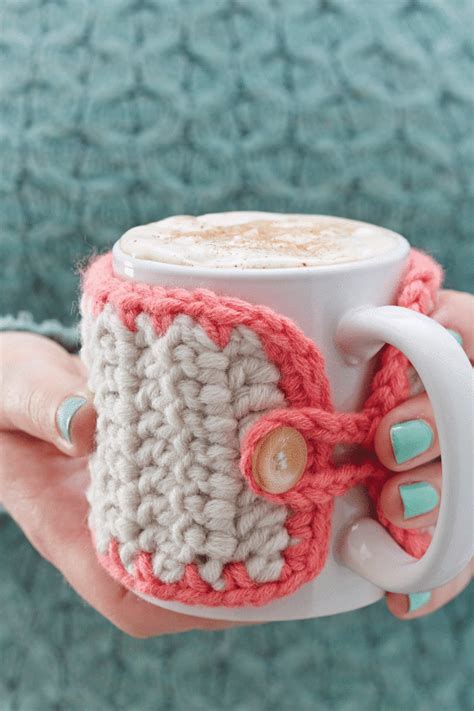 Crochet Mug Cozy Pattern Free