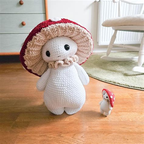 Crochet Mushroom Man