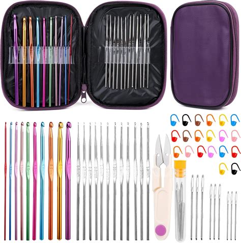 Crochet Needle Set With Case