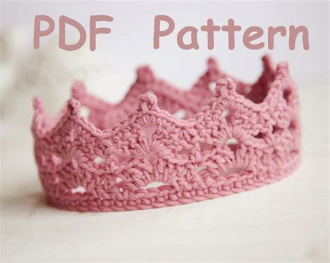Crochet Newborn Crown