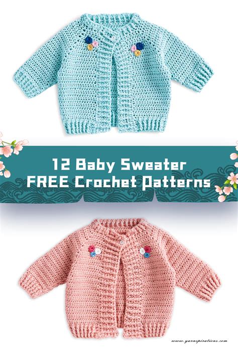 Crochet Newborn Sweater
