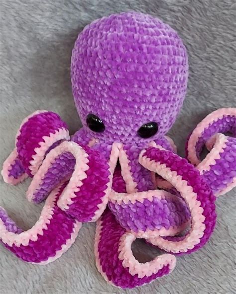 Crochet Octopus Plush