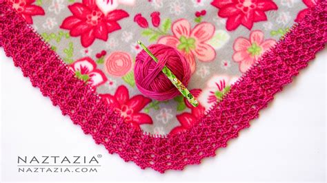 Crochet On Fabric Edge