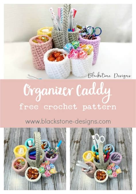 Crochet Organizer Caddy