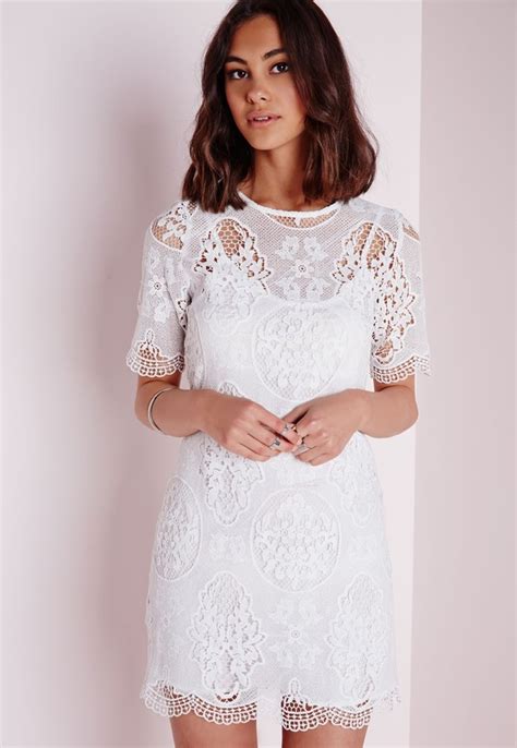 Crochet Overlay Dress