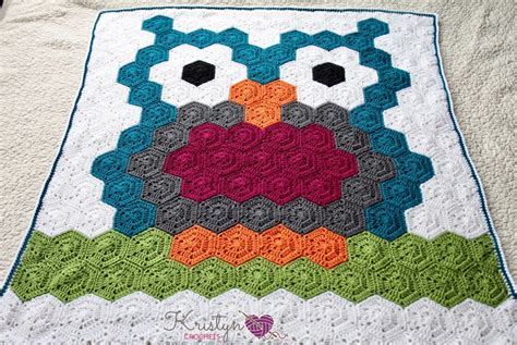 Crochet Owl Blanket Pattern Free