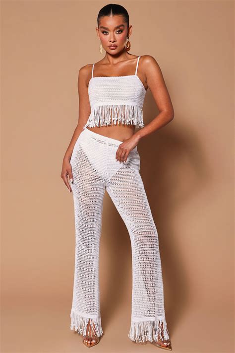 Crochet Pant Set