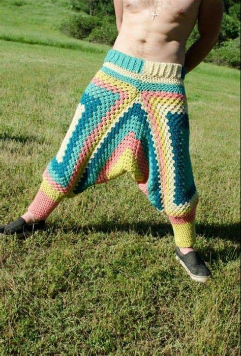Crochet Pants For Men