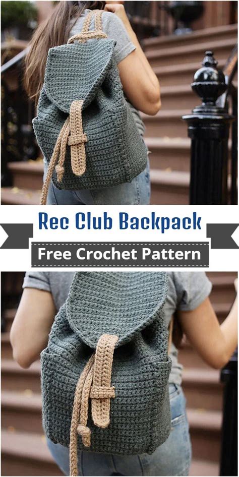 Crochet Pattern For Backpack