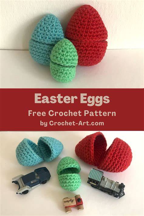 Crochet Pattern For Easter Eggs