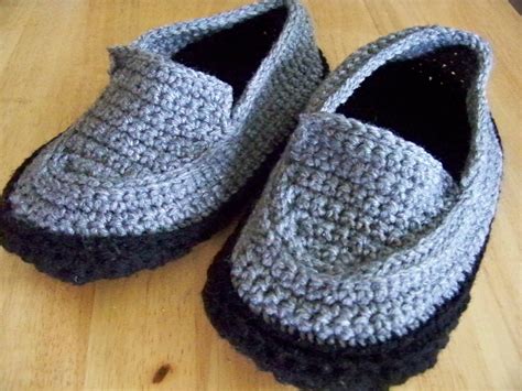 Crochet Pattern For Mens Slippers