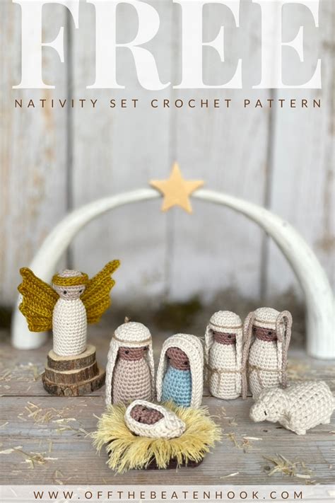 Crochet Pattern For Nativity Set
