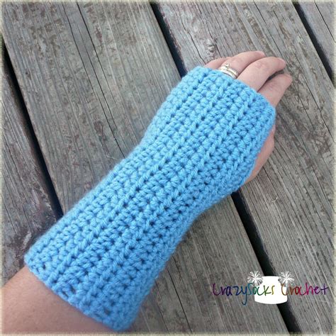 Crochet Pattern For Wrist Warmers