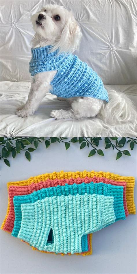 Crochet Patterns Dog Coats Free
