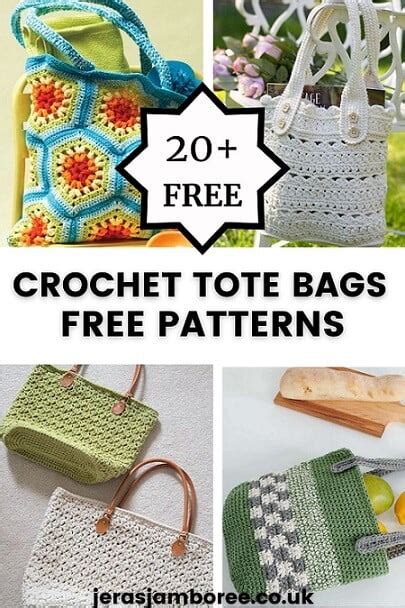 Crochet Patterns For Bags And Totes