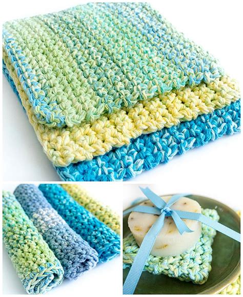 Crochet Patterns For Dishcloths Beginners