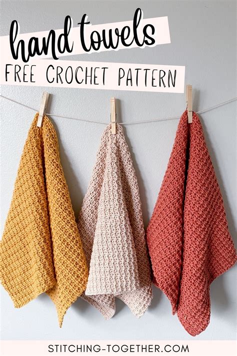 Crochet Patterns For Hand Towels