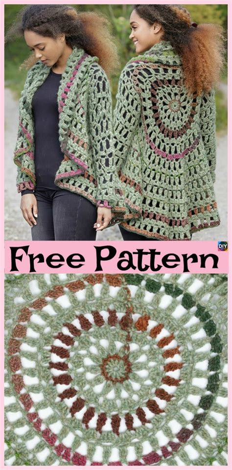 Crochet Patterns For Jackets