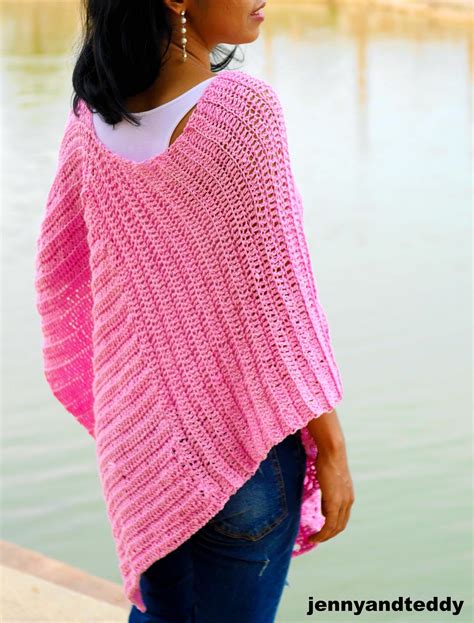 Crochet Patterns For Ponchos Free
