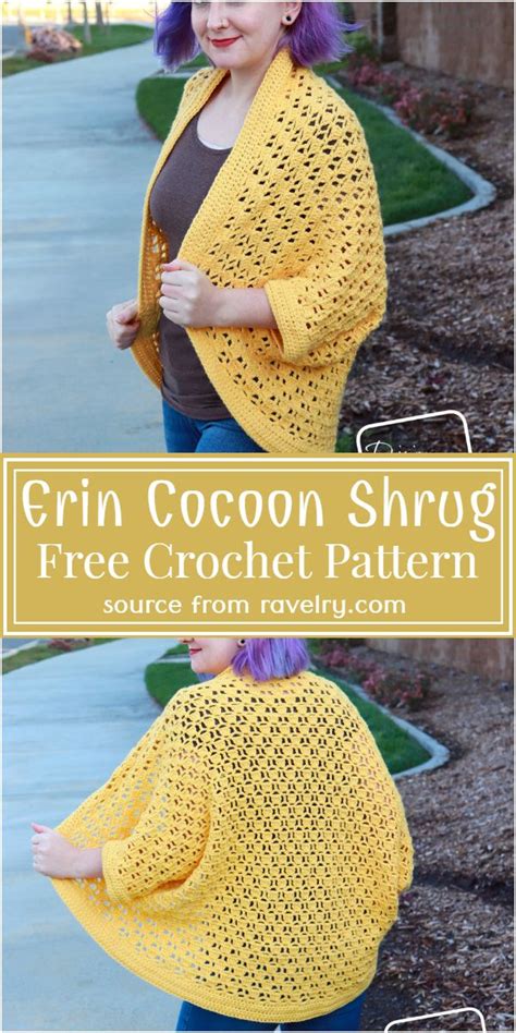 Crochet Patterns For Shrugs