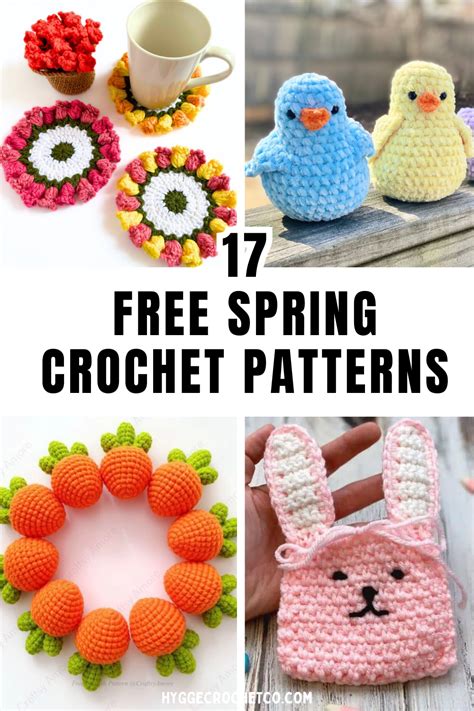 Crochet Patterns For Spring