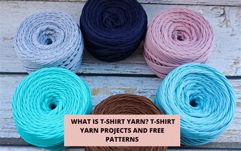 Crochet Patterns For T Shirt Yarn