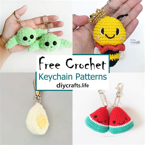 Crochet Patterns Keychain