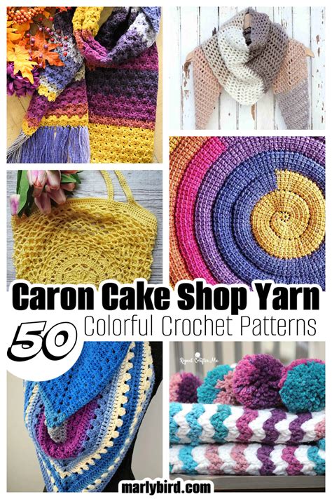 Crochet Patterns Using Caron Cakes