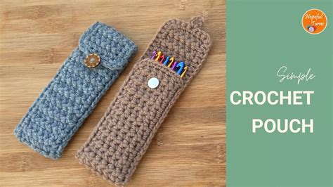 Crochet Pencil Bag