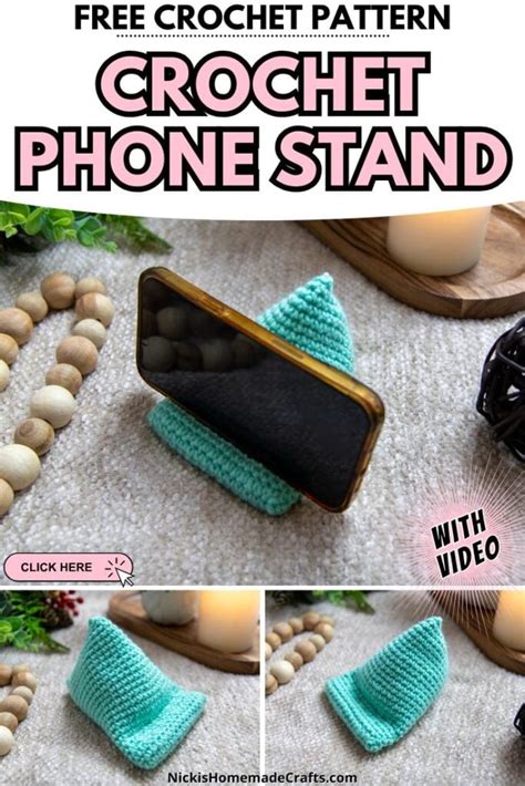 Crochet Phone Stand