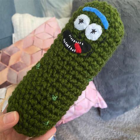 Crochet Pickle Rick