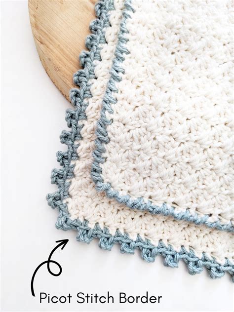 Crochet Picot Border