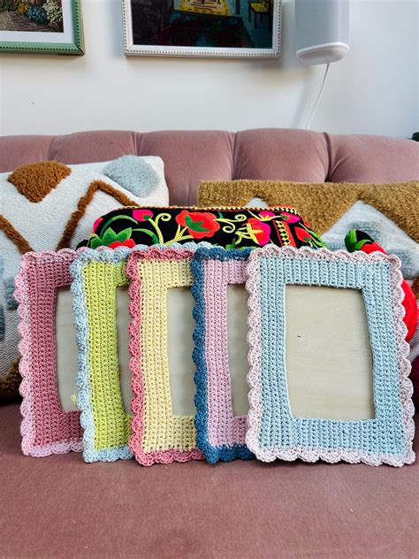 Crochet Picture Frame