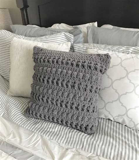 Crochet Pillow Cover