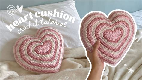 Crochet Pillow Heart