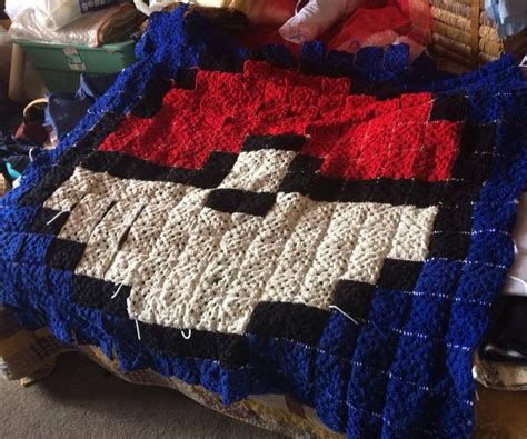 Crochet Pixel Blanket